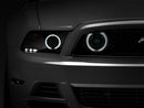 Raxiom 13-14 Ford Mustang GT CCFL Halo Fog Lights (Smoked)-12