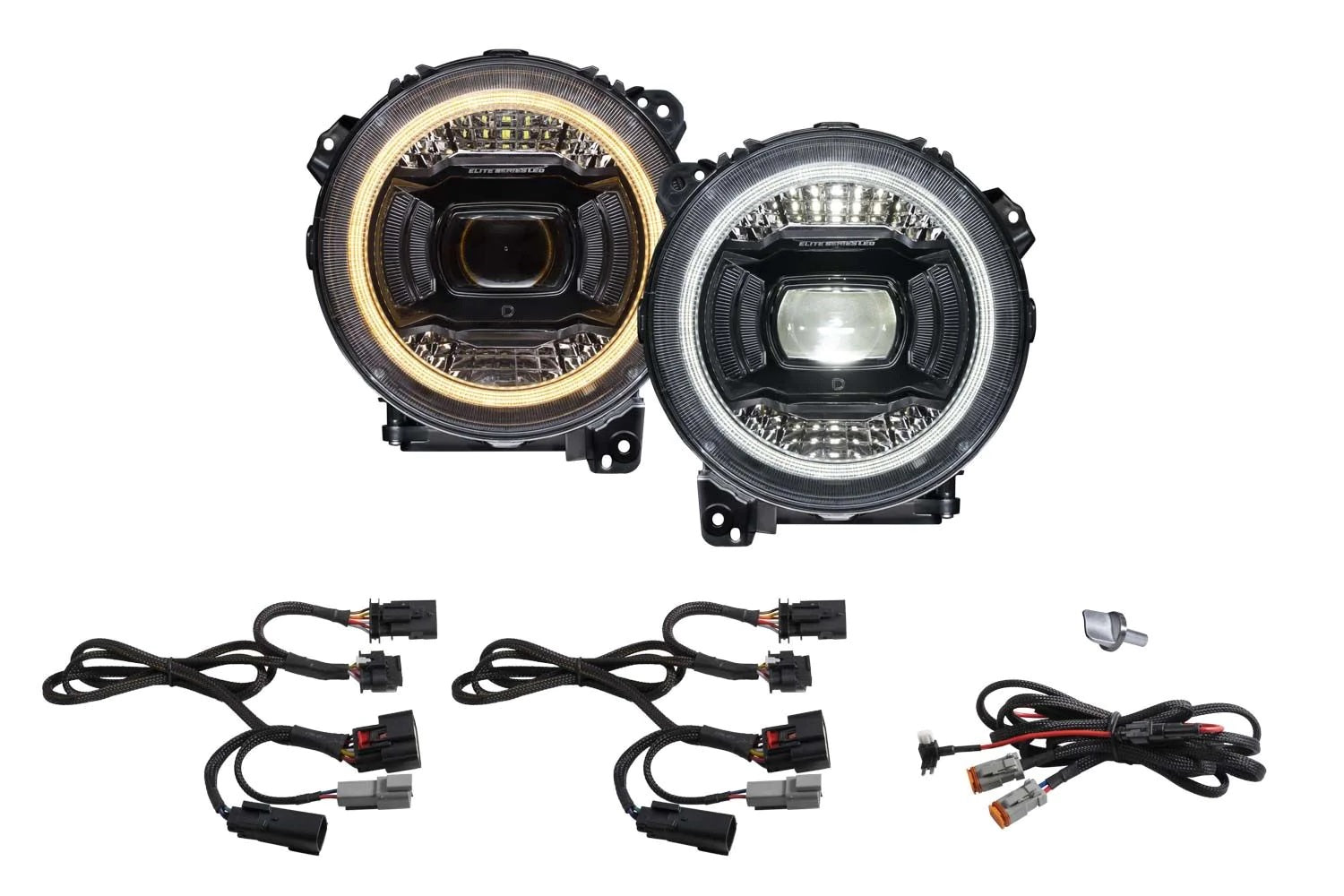 DIODE DYNAMICS ELITE MAX LED HEADLIGHTS: 2018–2023 JEEP JL WRANGLER