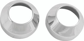 Bikers Choice 84-17 41MM Wide Glide Chrome Fork Boot Covers Pr