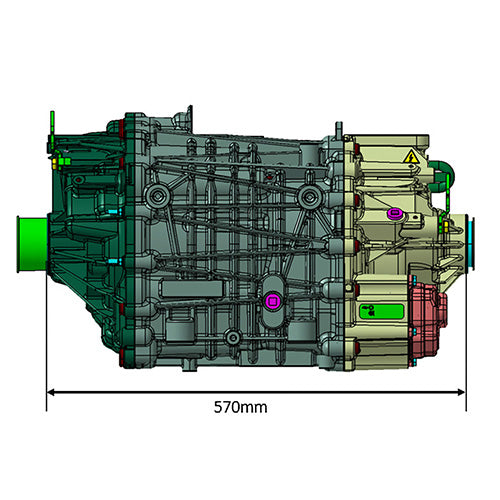 FORD PERFORMANCE PARTS ELUMINATOR ELECTRIC MOTOR: 2021 FORD MUSTANG MACH-E
