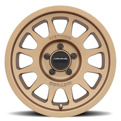 Method MR703 17x7.5 +50mm Offset 5x160 65mm CB Method Bronze Wheel