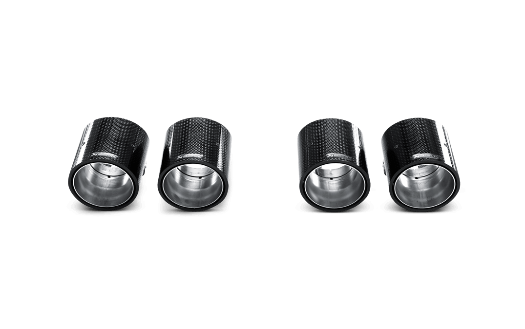 Akrapovic 11-12 BMW 1 Series M Coupe (E82) Tail Pipe Set (Carbon) - 0