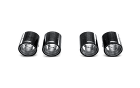Akrapovic 11-12 BMW 1 Series M Coupe (E82) Tail Pipe Set (Carbon) - 0