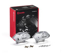 Brembo OE 16-21 BMW M2/15-18 M3/15-20 M4 Hydraulic Front X-Style Brake Calipers - Silver 6875651-1