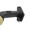 Grimmspeed Up Pipe 3-Bolt Inlet Black Ceramic Coating Subaru 02-21 Turbo EJ Engines-3