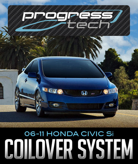 PROGRESS TECHNOLOGY COILOVER SYSTEM: 2006–2011 HONDA CIVIC SI