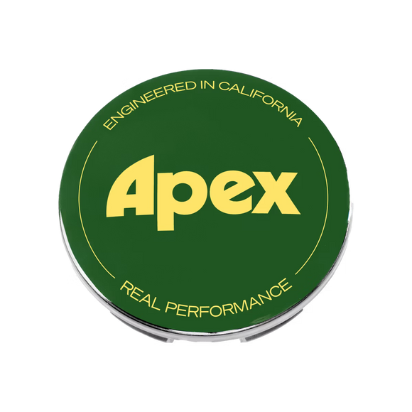 Apex Gloss Wheel Center Caps - New Logo