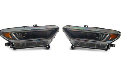 Raxiom 15-17 Ford Mustang 18-20 Mustang GT350 LED Headlights- Blk Housing