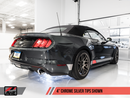 AWE Touring Edition Axle-back Exhaust for S550 Mustang EcoBoost - Chrome Silver Tips-4