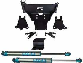 Superlift 2023 F-250/350 Dual Steering Stabilizer Kit w/KING Stabilizer - No lift required