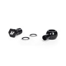 Mishimoto M20 x 5/8 Straight Black Banjo Fitting w/ Bolt-1