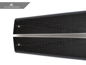 AutoTecknic F97 X3M / F98 X4M Dry Carbon Fiber Side Sill Set - 0