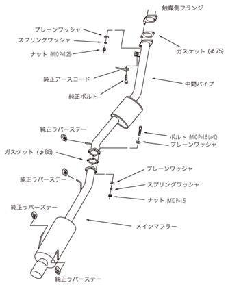 HKS 93-98 Nissan Silvia S14 SR20DET Hi-Power Exhaust