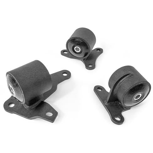 Innovative 90-93 Accord H/F Series Black Steel Mounts 75A Bushings
