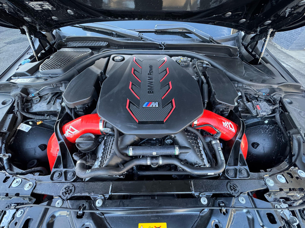 MAD BMW M5 F90 G90 M8 F9X Front Mount Silicone Intake
