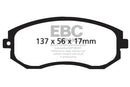 EBC 12+ Scion FR-S 2 Redstuff Front Brake Pads-2