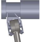 Artec Industries 99-25 Ford F-250 F-350 60 Lower Link Axle Brkts (Pair) 10 Deg (3 1/2 In-3.75 In)-3