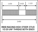Artec Industries Dana 60 Arp High Steer Studs And Nuts 4 Pack Kit-2
