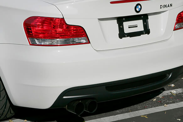 DINAN FREE FLOW AXLE-BACK EXHAUST - 2008-2013 BMW 135I/135IS