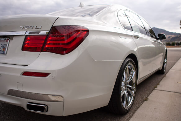 DINAN FREE FLOW AXLE-BACK EXHAUST - 2009-2015 BMW 750I/750LI