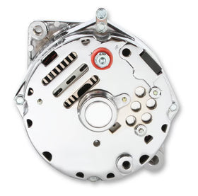 Mr. Gasket Chrome Alternator-Early GM Delco 80 Amp - 0