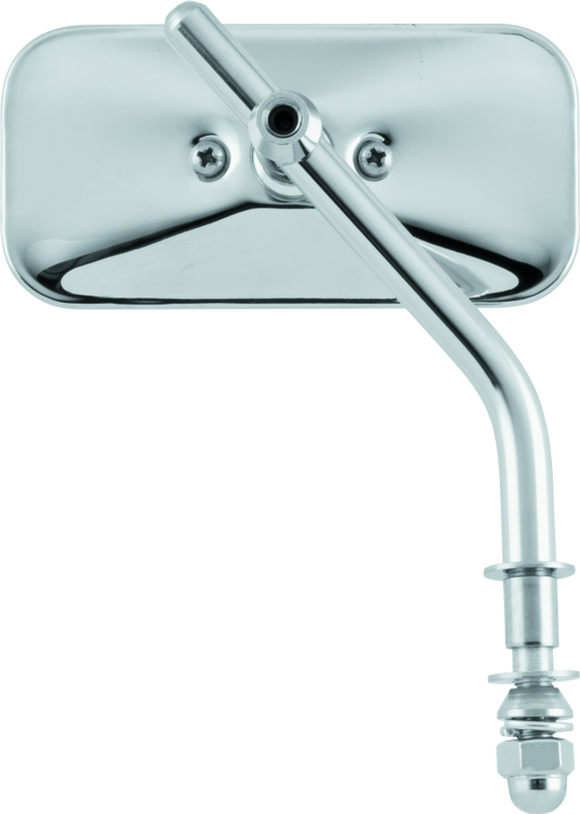 Bikers Choice 65-Up Chrome Stamped Mirror 2 X 4 1/2 Inch Ea