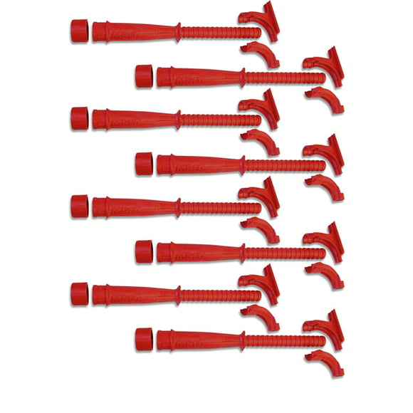 MSD Hemi Tube. Replacement. 8. Red