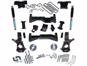 Superlift 07-16 Chevy Silv/GMC Sierra 4WD w/ Cast Steel Control Arms 8in Lift Kit w/ BIL Rear Shocks