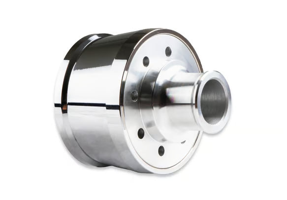 Mr. Gasket Breather Cap - Chrome Plated Aluminum with Ball Milled Top - 0