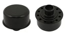 Mr. Gasket Push-On Breather - Flat Black-1