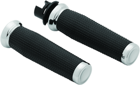 Kuryakyn Thresher Grips 14-17 Indian Models Chrome