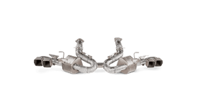 Akrapovic 2020+ Chevrolet Corvette C8 Slip-On Line (Titanium)