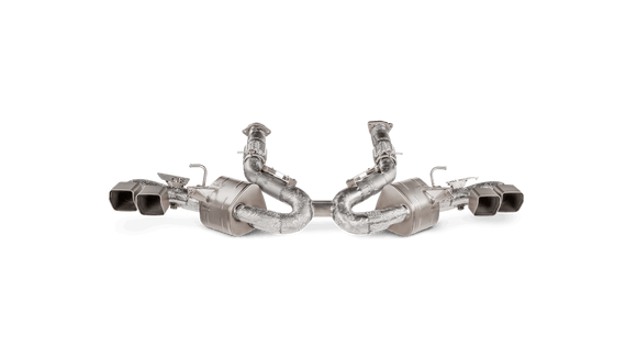Akrapovic 2020+ Chevrolet Corvette C8 Slip-On Line (Titanium)
