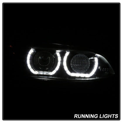 Spyder Auto Signature Projector Headlights LED DRL Black BMW E92 3 Series 2008-2010