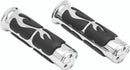 Kuryakyn ISO Flame Grips Metric Universal 1inch Chrome-1