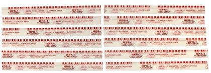 Clevite Plastigage Red Plastigage - 12 Pack