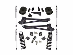 Superlift 14-18 Ram 2500 4WD Diesel 4in Lift Kit Replacement Radius Arms w/ Fox 2.0 Shocks