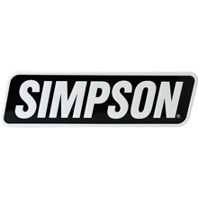 SIMPSON MOTORCYCLE SIMPSON MOTO SIGN 6 X 18 BLACK