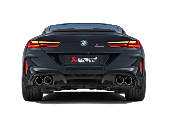 Akrapovic Evolution Line Cat Back (Titanium) W/Carbon Tips - BMW / F91 / F92 / M8 / M8 Competition