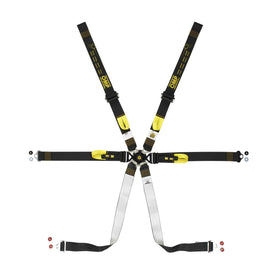 OMP Safety Harness One 2in Pull Down- Black (Fia 8853-2016)