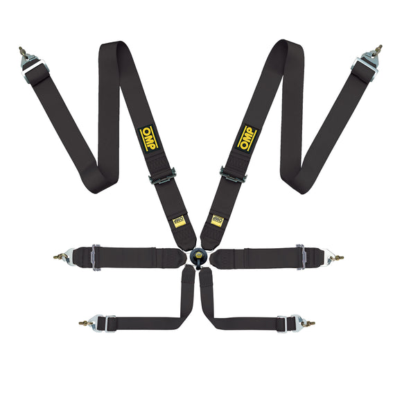 OMP First 3 Safety Harness Black