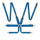 OMP First 3/2 Racing Harness Blue-1