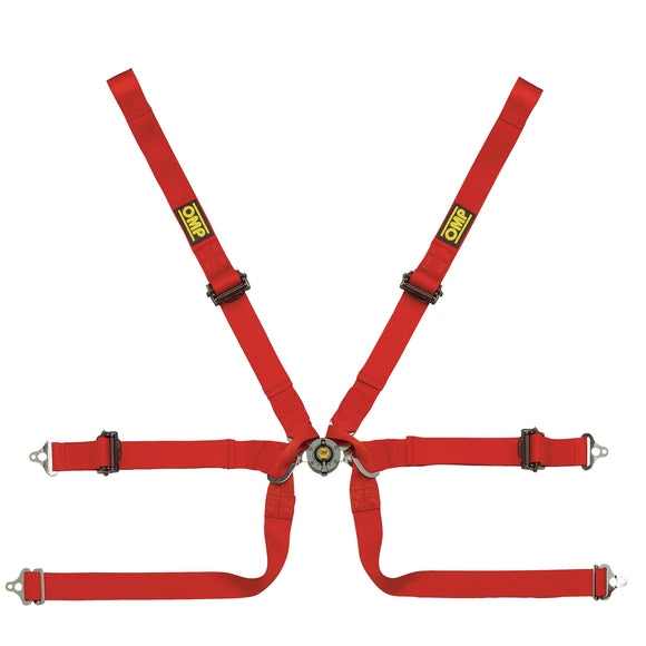 OMP Safety Harness Tecnica 2In Formula Black (Fia 8853-2016)