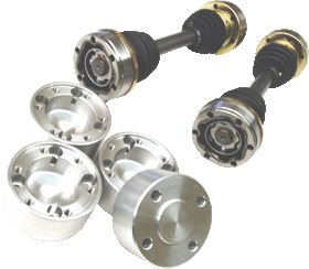 DSS Datsun 510 / 240Z 108mm CV Conversion Kit With 108mm Flanges