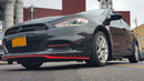 Rally Armor 13-16 Dodge Dart Black UR Mud Flap w/ Grey Logo-3