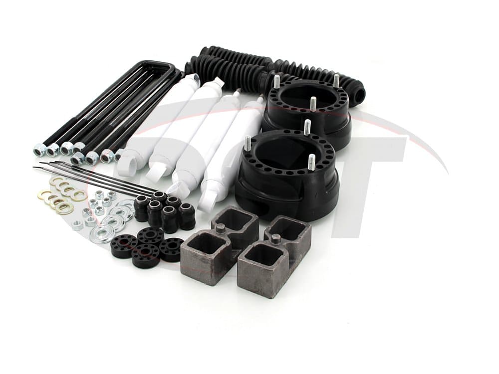 Daystar 2005-2010 Dodge Ram 1500 Mega Cab 4WD (Req Dana 60 Axle) - 2in Lift Kit w/ Scorpion Shocks