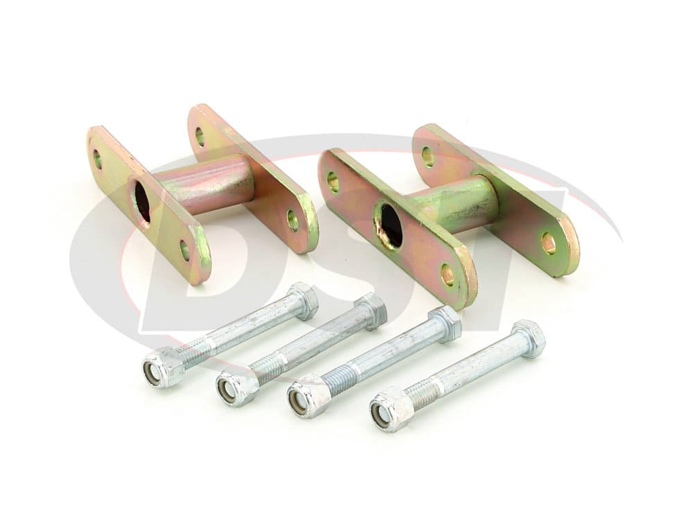 Daystar 1987-1996 Jeep Wrangler YJ 4WD - Rear Super Shackle (Non Grease/No Bushings) 1/2in Lift