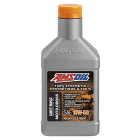 AMSOIL 10W-50 100% Synthetic Dirt Bike Oil 946 ml Bottle