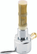 Bikers Choice 57-74 XL Chrome Round Petcock 3/8 NPT Right Outlet-1