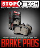 StopTech Performance 04-07 STi / 03-06 Evo / 08-10 Evo / 10+ Camaro Front Brake Pads-3